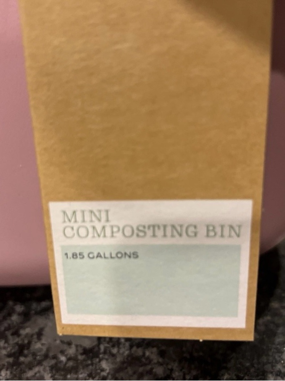 Target Mini~Countertop Composting Bin - Picture 4 of 6